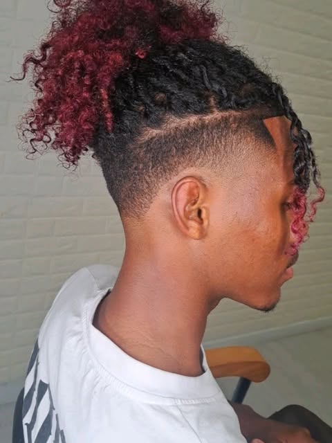 Braids & fade por Johnny Cutz